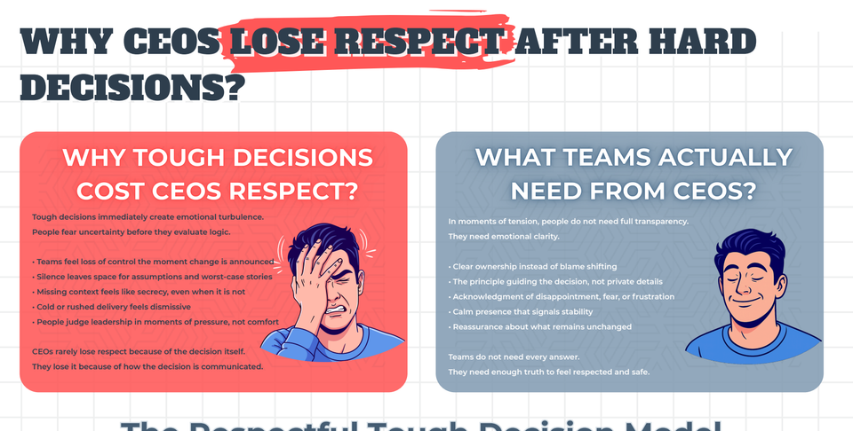 Making Tough Decisions Without Losing Respect